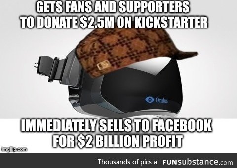 Scumbag oculus rift