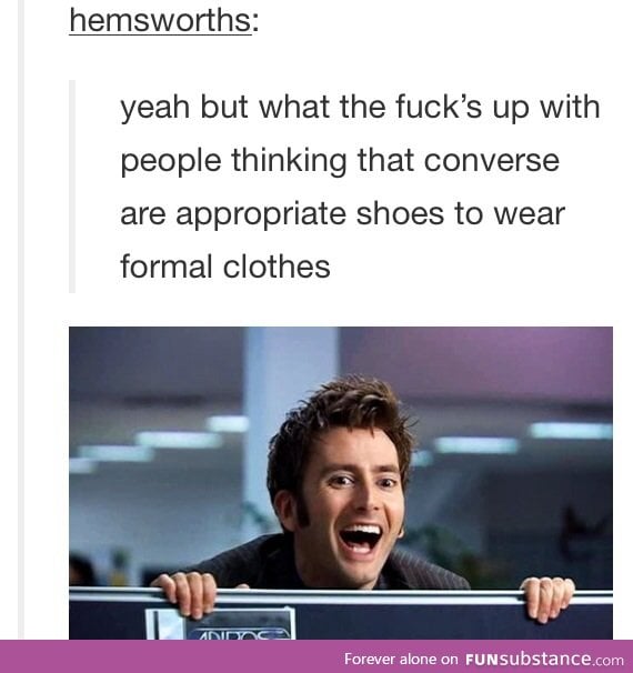 Converse are awesome