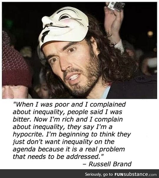 Russell Brand on inequality