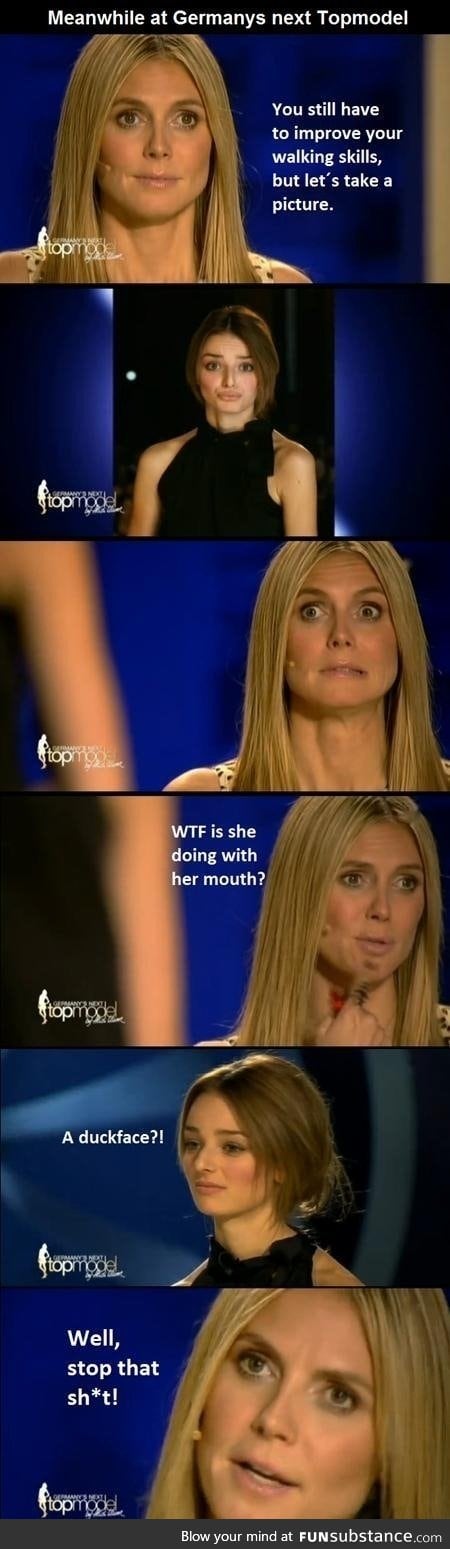 Heidi Klum like a boss