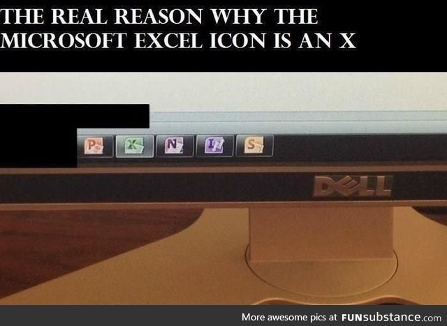 Excel's icon saved the world