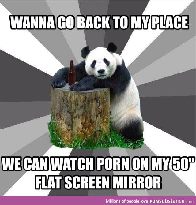 Pickup line panda