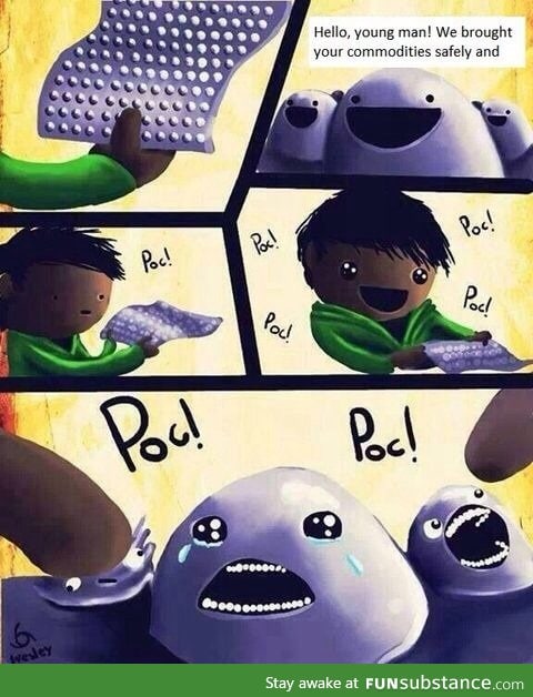 Bubble wrap story ;-;