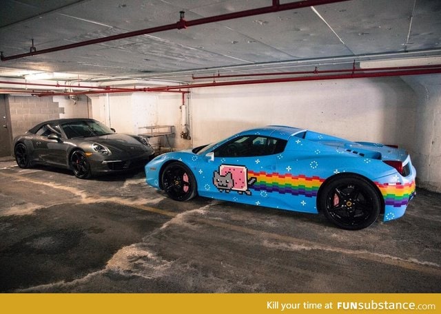 Deadmau5's ferrari