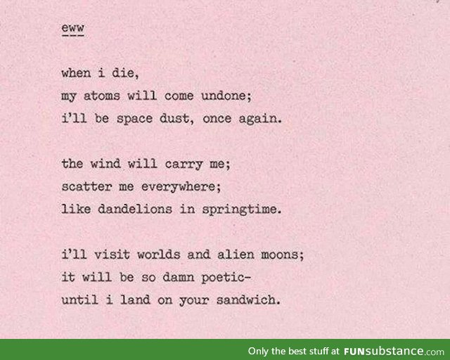 Beautiful Poem... maybe