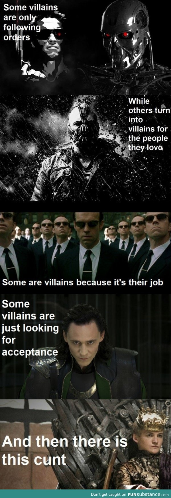 Different Villains