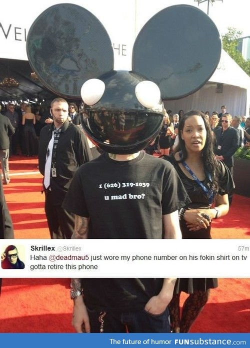 Deadmau5 Trolls Skrillex