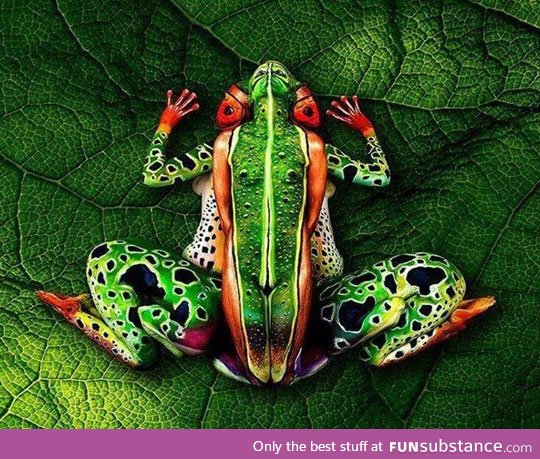 Body painting art