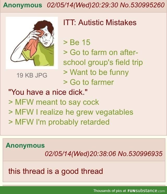 Autistic mistakes