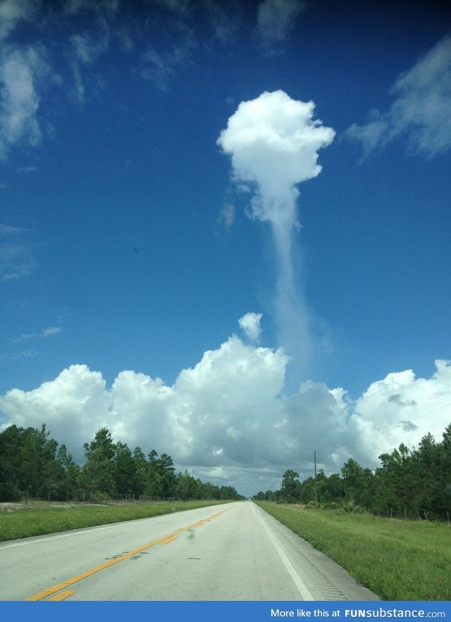 Smallest raincloud ever