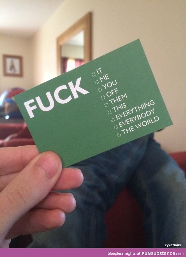 Ah yes, my new business cards arrived