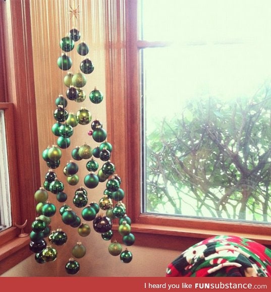 No room for a tree? Go minimalist!