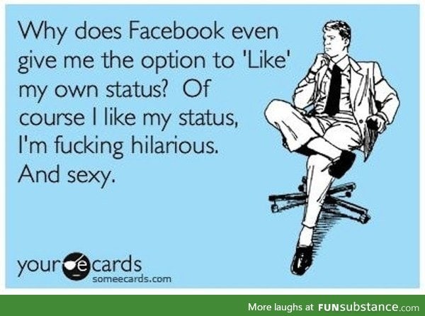 Like my status