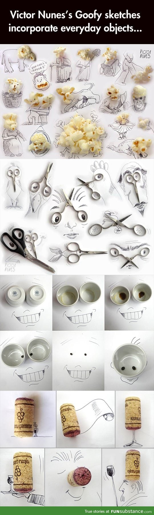 Love this everyday object art