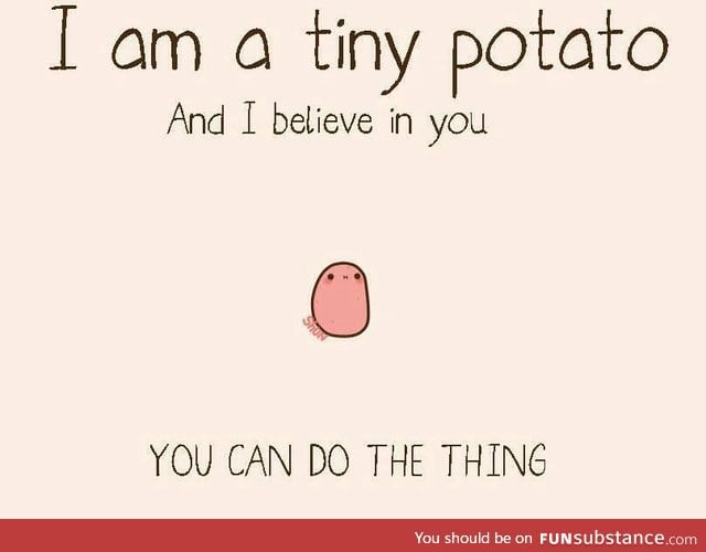 Supportive potato