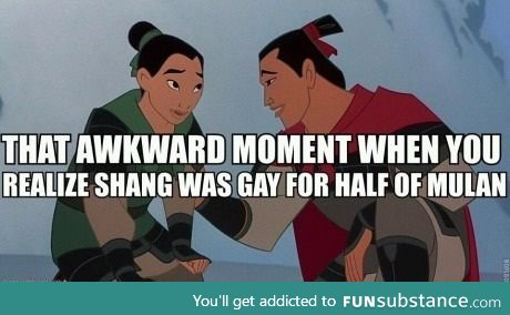 That awkward moment