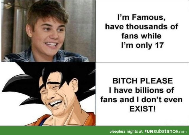 I'd take Goku over JB anyday