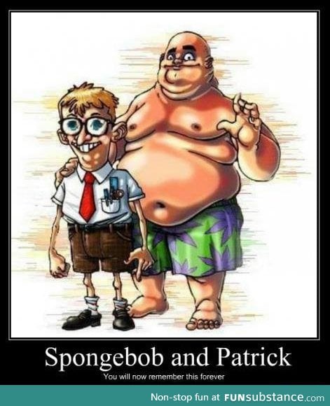 Spongebob and Patrick