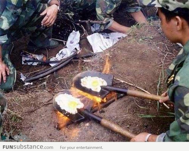 Cooking like a Soldier