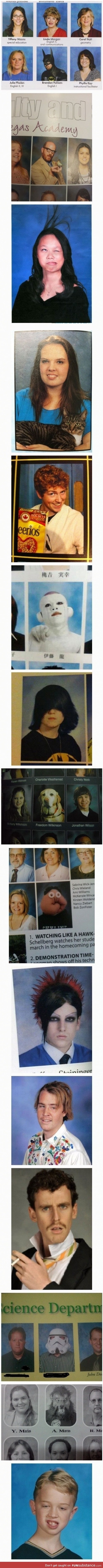 Yearbook photos