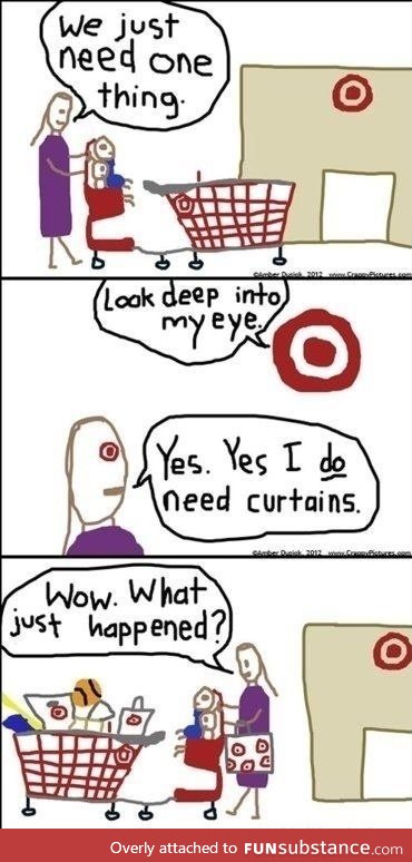 Every Time My Mum Goes To Target