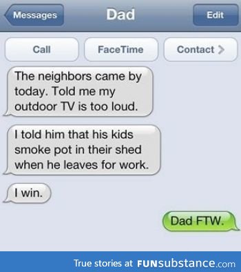 Dad ftw