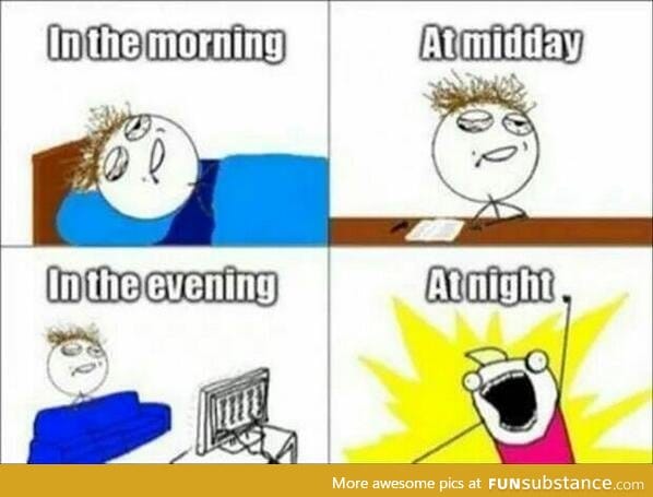 Every damn day :'D