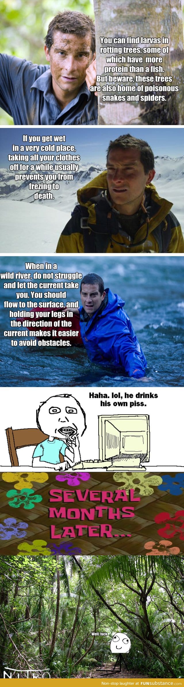 Bear Grylls' wisdom