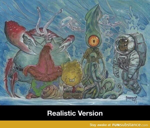 Reality of Spongebob