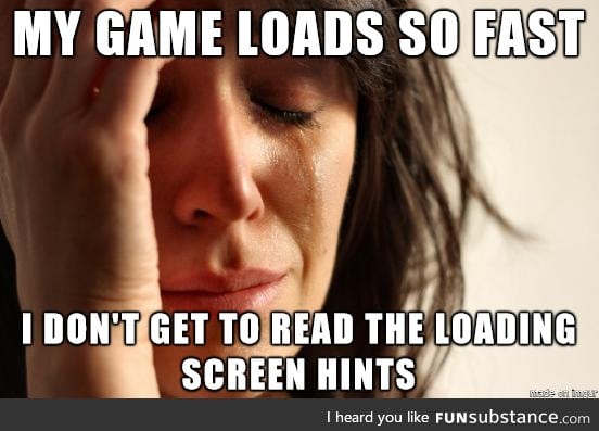 First world PC gamer problem