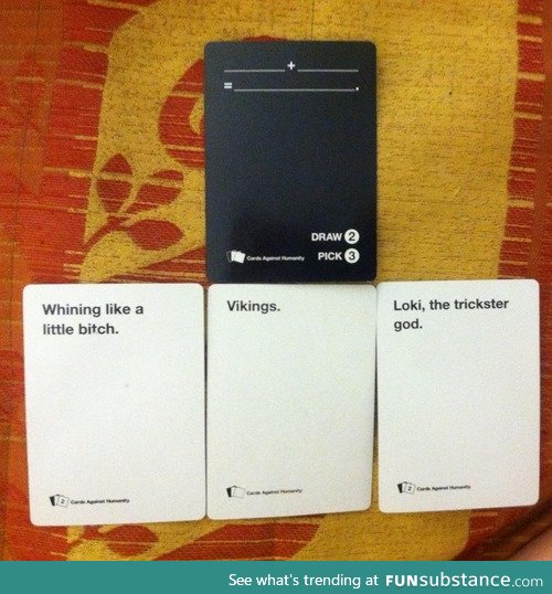 Cards against Humanity