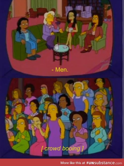 Men according to women talk shows