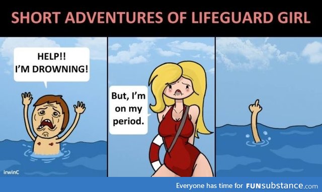 Lifeguard girl