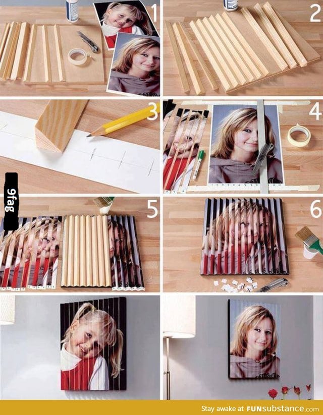 3D picture frame idea