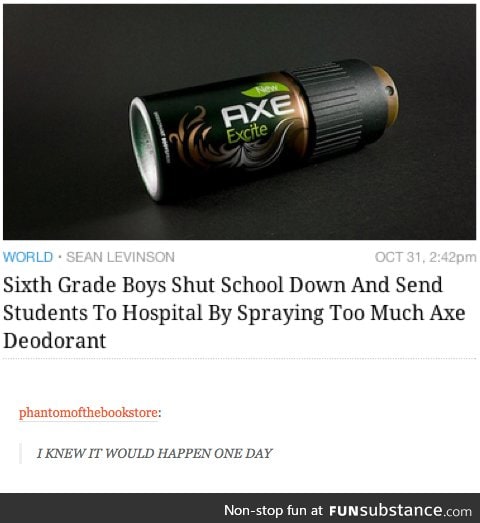 i knew it would happen one day