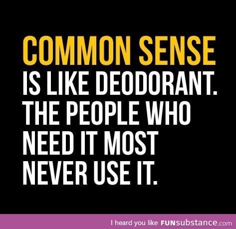 Common sense