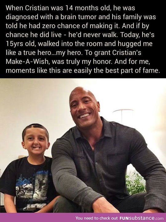 The rock really rocks