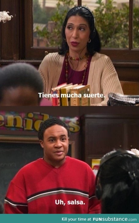 How I feel in Spanish class