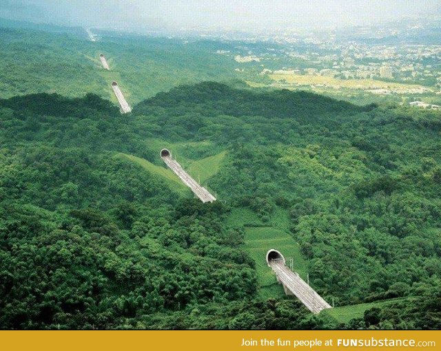 Tunnels in Taiwan