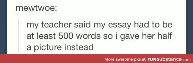 Writing an essay