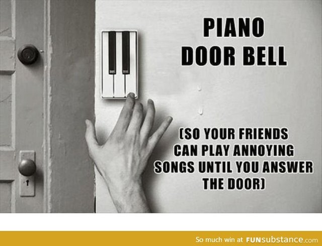 Presenting... The Piano Doorbell!