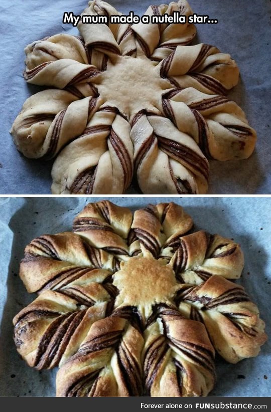 A nutella star