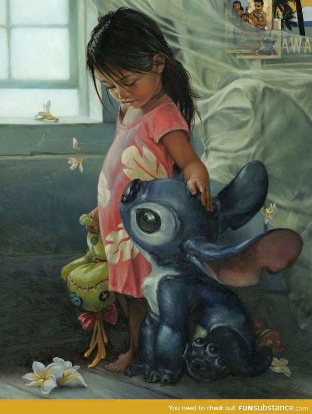 Lilo and stitch art