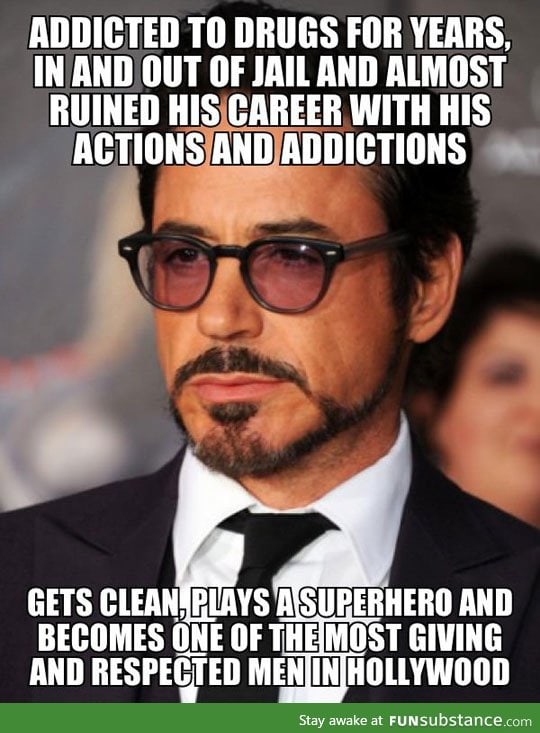 Success guy robert downey jr