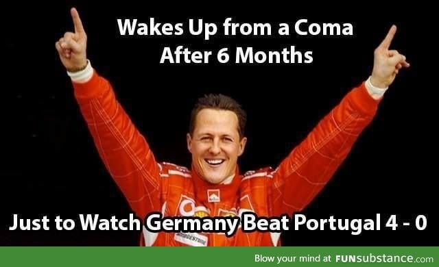 Schumacher knew what was coming