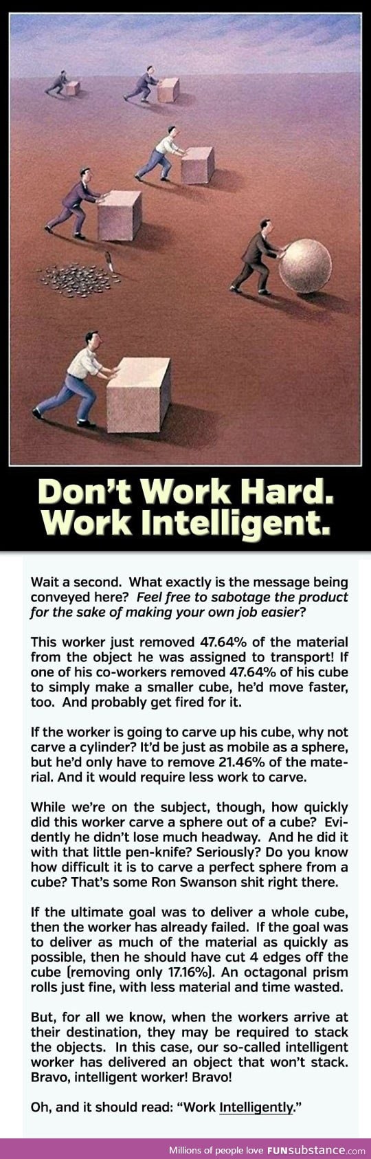 Work intelligently