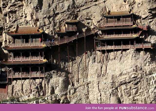 Hanging Temple in China