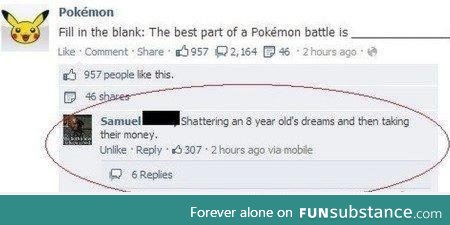 Truth about Pokemon