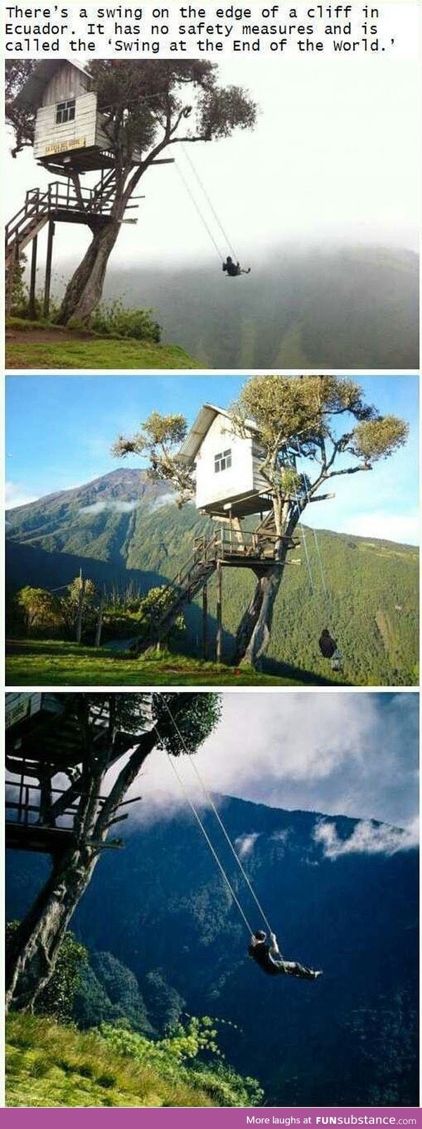 Swing in ecuador