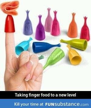 Finger food fork